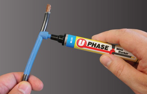 U-Phase Three Phase Assortment Wire Marker 4pk - Image 2